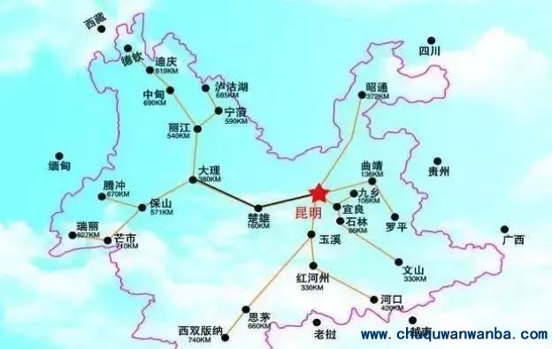 2020年云南旅游之自由行線路攻略（附詳細線路圖） - 出去玩玩吧  第2張