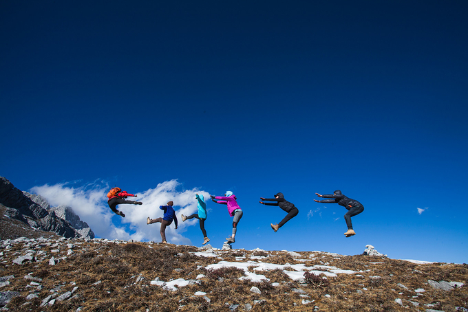 東升經(jīng)歷了向雪之旅，百山無(wú)鳥跡消失了